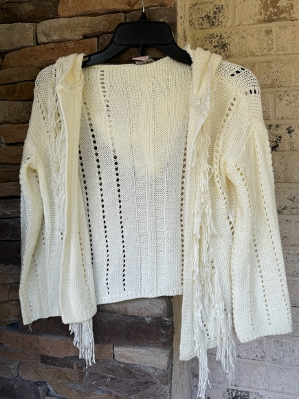 For All Seasons by Paper Crane Hoodie Cardigan-Size Small - Picture 1 of 6